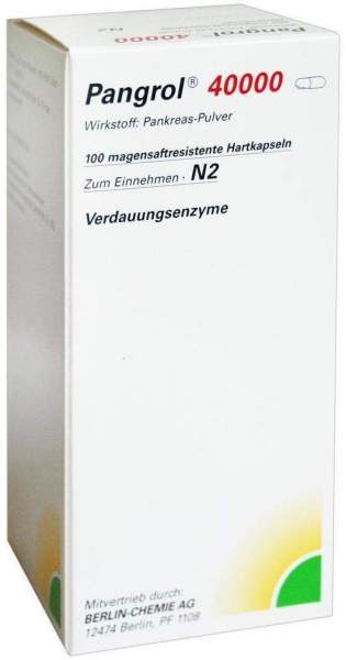 Pangrol 40000 Magensaftresistente Kapseln