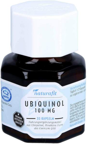 Naturafit Ubiquinol 100 mg Kapseln 30 Stück