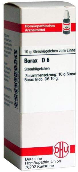 DHU Borax D6 10 g Globuli