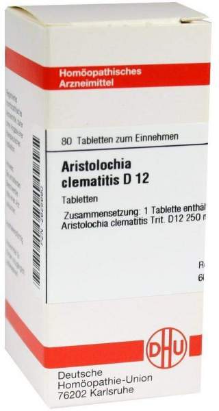 Dhu Aristolochia Clematitis D12 Tabletten