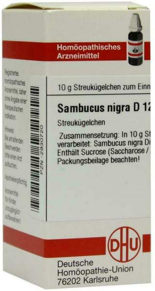 Dhu Sambucus Nigra D12 10 G Globuli