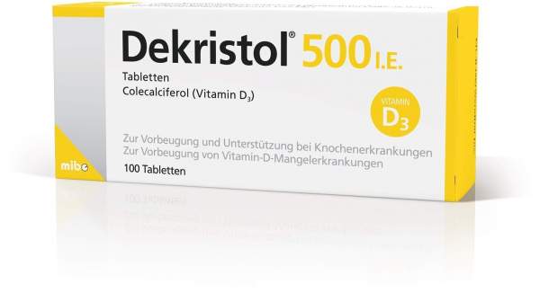 Dekristol 500 I.E. 100 Tabletten