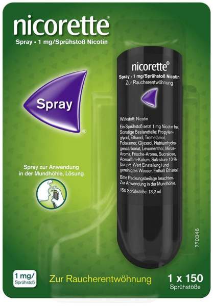 Nicorette Spray