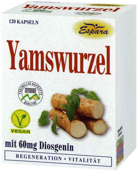 Yamswurzel Yams Kapseln Regeneration 120 Kapseln
