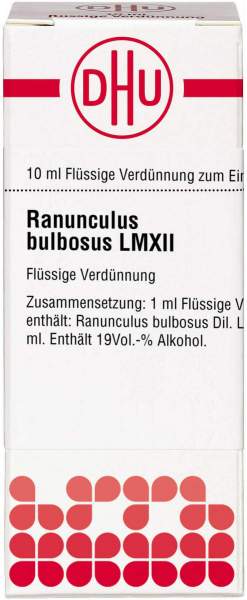 Dhu Ranunculus Bulbosus Lmxii Dilution 10 ml