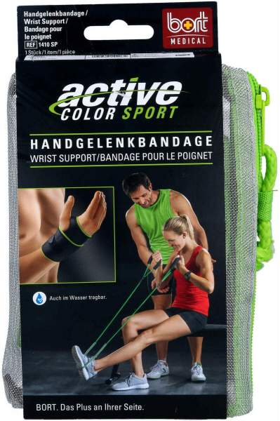 Brot Activecolor Sport Handgelenkbandage Links Unigröße 1 Stück