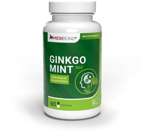 Ginkgomint 360° Medibond 60 Kapseln