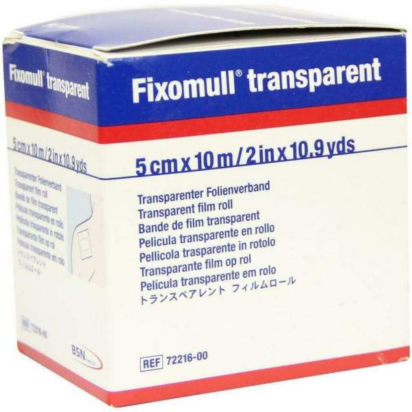 Fixomull Transparent 10m X 5cm
