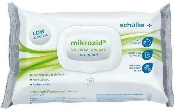MIKROZID universal p wipes premium Flächendesin