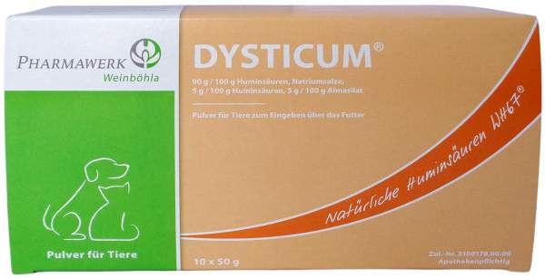 Dysticum Pulver vet. 10 x 50 g