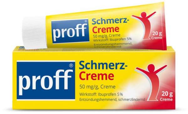 Proff Schmerzcreme 5% 20 g