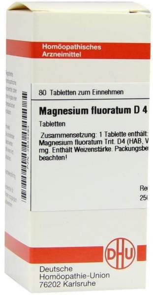 Magnesium Fluoratum D 4 Tabletten