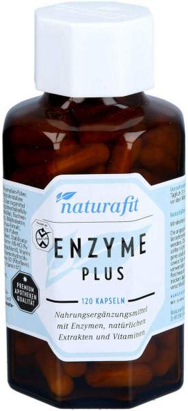 Naturafit Enzyme Plus 120 Kapseln