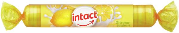 Intact Traubenzucker Zitrone Joghurt 40 G Rolle