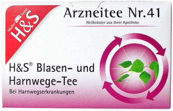 H&amp;S Blasen- und Harnwege-Tee 20 X 2 G Filterbeutel