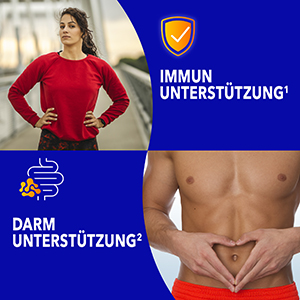 Bion3 Gummies mit 3-in-1 Formel: Niacin & Vitamin C, Zink und Bakterienkulturen.