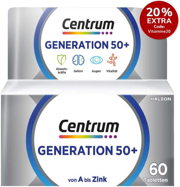 Centrum Generation 50+ 60 Tabletten