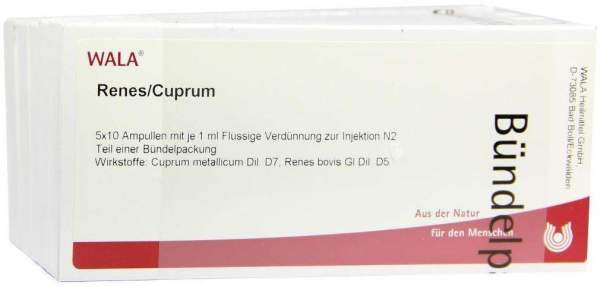 Renes Cuprum Ampullen 50 X 1 ml