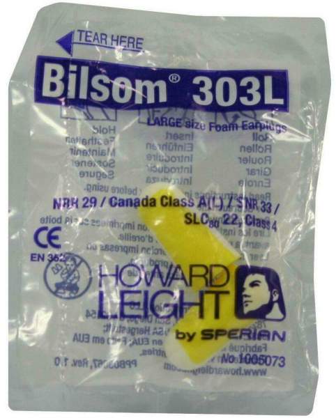 Bilsom 303 Large Gehörschutzstöpsel 2 Stück