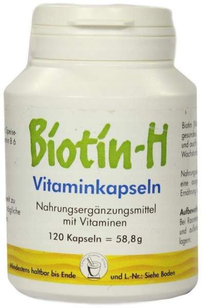 Biotin H 120 Vitaminkapseln