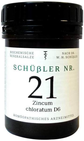 Schuessler 21 Zincum Chloratum D6 400 Tabletten