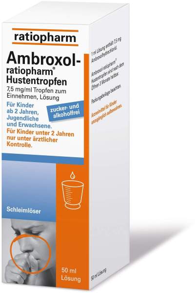 Ambroxol-ratiopharm Hustentropfen 50 ml