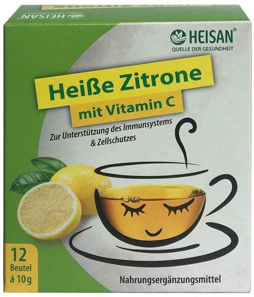 Heisan Heiße Zitrone Mit Vitamin C Pulver 12 X 10 G