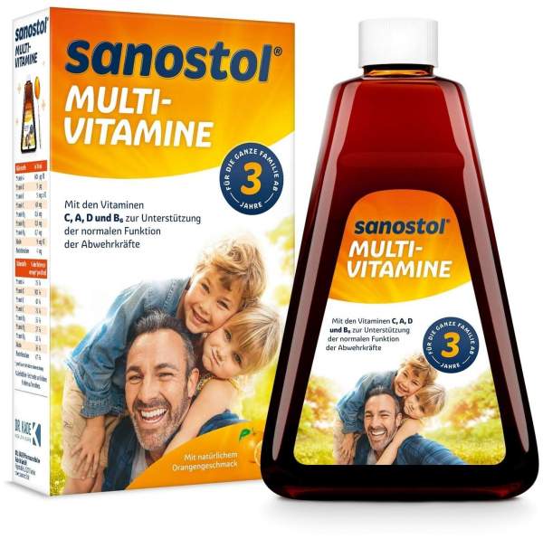 Sanostol Saft Multivitamin 230 ml