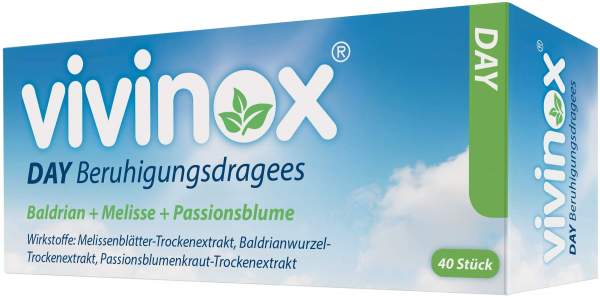 Vivinox Day Beruhigungsdragees 40 Stück