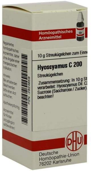 Hyoscyamus C 200 Globuli 10 G