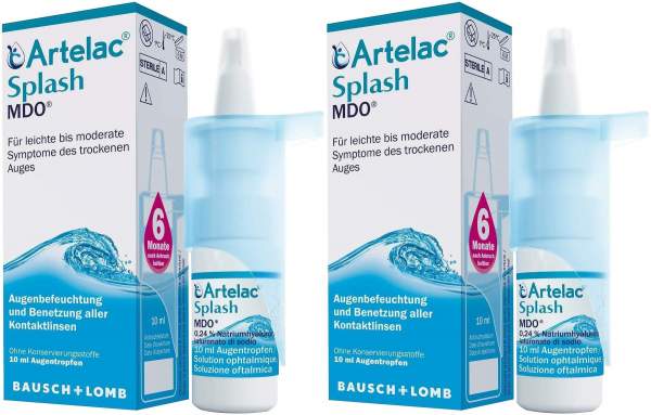 Artelac Splash MDO 2 x 10 ml Augentropfen