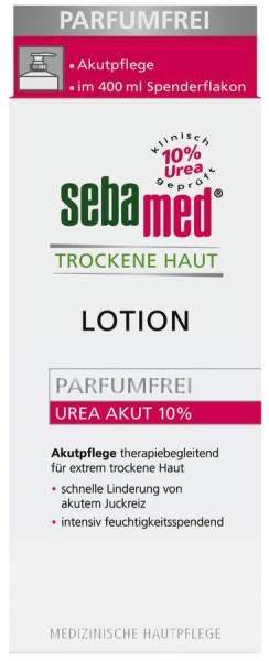 Sebamed Trockene Haut Parfümfrei Urea 10% 400 ml Lotion