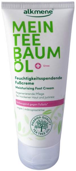 Alkmene Mein Teebaumöl Fußcreme 100 ml