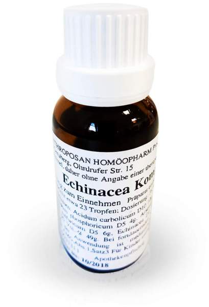 Echinacea Abwehrsteigerung Komplex S Tropfen 20 ml