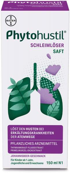 Phytohustil Schleimlöser Saft 150 ml
