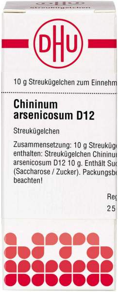Dhu Chininum Arsenicosum D12 Globuli