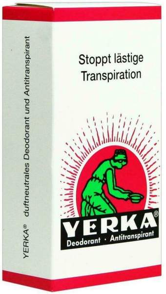 Yerka Deodorant Deo Antitranspirant 50 ml