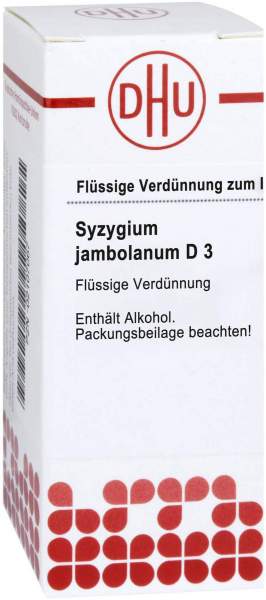 Syzygium Jambolanum D 3 20 ml Dilution