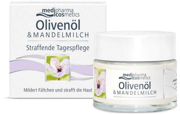medipharma cosmetics Olivenöl &amp; Mandelmilch Straffende Tagespflege 50 ml