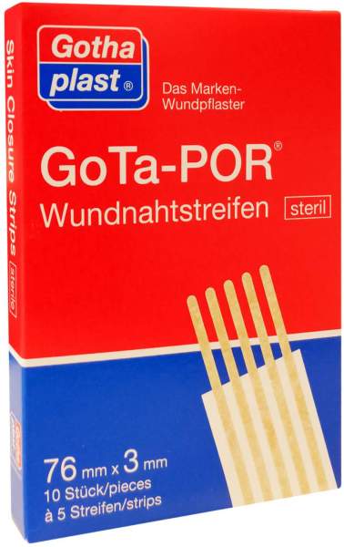 Gota-Por Wundnahtstreifen 3x76 mm