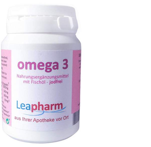 Omega-3 Fischöl 500 mg 100 Kapseln