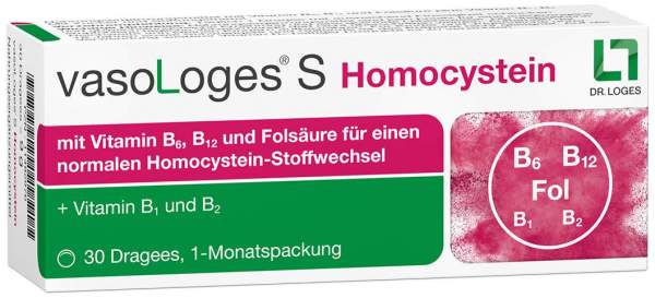 Vasologes S Homocystein 30 Dragees