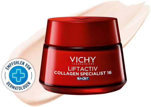 Vichy Liftactiv Collagen Specialist Nacht 16 Creme 50 ml