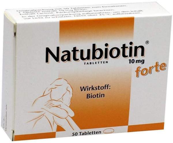 Natubiotin 10 mg Forte 50 Tabletten