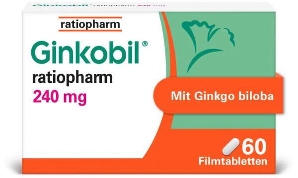 Ginkobil ratiopharm 240 mg 60 Filmtabletten