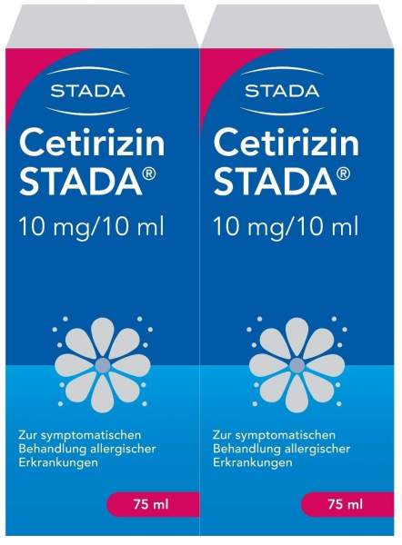 Cetirizin Stada Saft 10 mg pro 10 ml 150 ml Saft