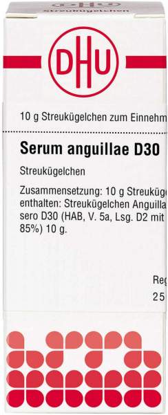 Dhu Serum Anguillae D30 10 G Globuli