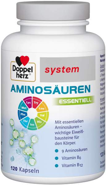 Doppelherz System Aminosäuren Essentiell 120 Kapseln
