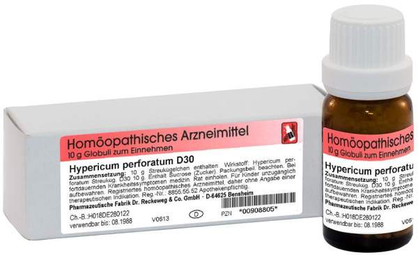 Hypericum D 30 10 G Globuli
