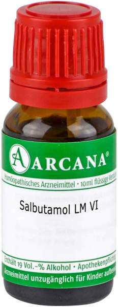 Salbutamol Lm 6 Dilution 10 ml